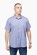 Рубашка классическая однотонная мужская Stendo 235004 6XL Голубой (2000989740131S)