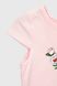 Костюм (футболка+Велотреки) для девочки Baby Show 877 68 см Розовый (2000990422668S)