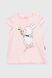 Костюм (футболка+Велотреки) для дівчинки Baby Show 877 68 см Рожевий (2000990422668S)