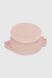 Набор детской силиконовой посуды 18 Розовый (2000990684615)