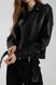 Куртка жіноча однотонна GK23 S Чорний (2000990445407D)