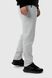 Спортивные брюки однотонные прямые мужские Tommy life 82101 S Светло-серый (2000990184719W)