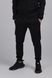 Фітнес костюм однотонний чоловічий Speed Life XA-1590 S Чорний (2000989516064)