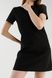 Платье однотонное женское Karol 5173 XL Черный (2000990375377)