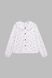 Блуза с узором для девочки MyChance 2414 116 см Белый (2000990618948D)