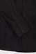 Рубашка однотонная мужская FIGO 18418 2XL Черный (2000989966920)