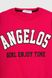 Свитшот с принтом для девочки ANGELOS LX-298 158 см Малиновый (2000990214638W)