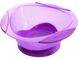 Тарелка на присоске, 280 мл, 6004 фиолетовый BABY TEAM (2000904018635)