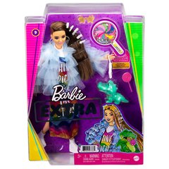 Магазин обуви Кукла Barbie "Экстра" в длинном радужном платье GYJ78 (887961973365)