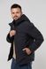 Куртка зимняя мужская H9991 4XL Темно-серый (2000989890034W)