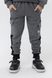 Спортивные штаны с принтом для мальчика Atescan 1100 152 см Серый (2000990079275D)