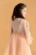 Платье нарядное для девочки Wecan 24036 146 см Персиковый (2000990305329A)