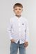 Рубашка однотонная для мальчика Breeze 14663 98 см Белый (200098992929222D)