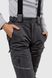 Штани на шлейках для хлопчика EN103 164 см Сірий (2000989594031W)