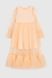 Платье праздничное для девочки Wecan 24036 116 см Персиковый (2000990305282A)