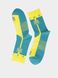 Шкарпетки жіночі 70013 25 Блакитно-жовтий (4820243003479A)