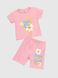 Костюм футболка+шорти для дівчинки Baby Show 16408 92 см Рожевий (2000990474155S)