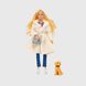 Лялька "Блондинка з тваринкою" 1893 29 см Білий (2000990275615)