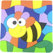 Мозаика детская "Пчелка" Апли Капли МД-01 (2222422937018)