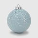 Новорічна куля блискуча Dashuri 8 см Блакитний (2000990125163)NY