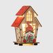 Різдвяна прикраса Будиночок гномів Червоний B9294-6 Червоний (2002014417681)(NY)