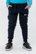 Спортивні штани з принтом для хлопчика Pitiki 2001-1 128 см Темно-синій (2000990094292W)