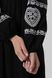 Вишиванка сорочка з принтом жіноча Park karon 23151 42 Чорний (2000990154491A)