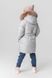 Куртка зимова для дівчинки J-09 104 см Сірий (2000989630821W)