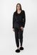 Комплект халат+пижама женский Mihra 13402-1 2XL Черный (2000990159793A)