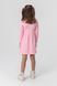 Платье с принтом для девочки Baby Show 5758 116 см Розовый (2000989919872D)