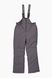 Комбинезон для мальчика H-100 куртка + штаны на шлейках 110 см Серый (2000989625308W)