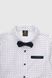 Костюми для хлопчика (сорочка+штани) Pitiki 3007 128 см Білий (2000989949596D)