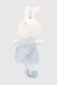М'яка іграшка Зайчик у сукні JINGRONGWANJU JR62176 Блакитний (2002014842940)