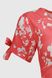 Сукня з візерунком жіноча Poncik 24128 S Кораловий (2000990623676S)