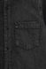 Рубашка однотонная мужская FIGO 18315 2XL Темно-серый (2000989967125)