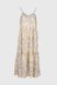 Сарафан з візерунком жіночий 1761 XL Світло-бежевий (2000990508669S)