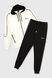 Спортивний костюм (кофта, штани) для хлопчика YESMINA 4269 164 см Білий (2000989929796D)