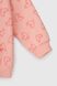 Худі з принтом для дівчинки Kai-Kai 7806 116 см Рожевий (2000990107725W)