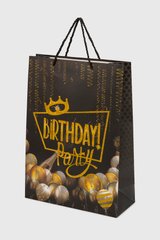 Магазин обуви Подарочный пакет Happy Birthday КОРОНА HL5243
