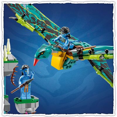 Магазин взуття Конструктор LEGO Avatar Перший політ Джейка і Нейтірі на Банши 75572