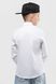 Сорочка однотонна для хлопчика Deniz 311-1 164 см Білий (2000989810377D)