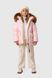 Куртка зимова для дівчинки Feiying J-10 116 см Рожевий (2000989629689W)