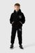 Спортивний костюм для хлопчика (світшот, штани) Ecrin 2027 116 см Чорний (2000990230782W)
