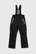Брюки на шлейках для девочки A-31 164 см Черный (2000989626978W)
