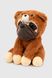 М'яка іграшка Мопс JINGRONGWANJU JR31431 Світло-коричневий (2000990377951)