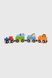 Набір для залізниці Поїзд-зоопарк Viga Toys 50822 Різнокольоровий (6934510508227)