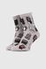 Шкарпетки жіночі Котики кохання 23-25 Світло-сірий (4820163314471А)