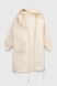 Пальто женское 007 One Size Молочный (2000989940456D)