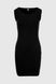 Платье однотонное женское 644-baza 52 Черный (2000990342270S)