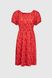 Платье с узором женское 770 42 Красно-белый (2000990584274S)
